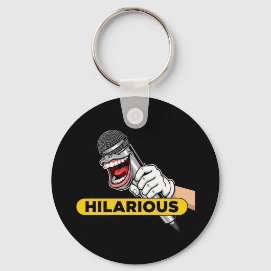 funny gift, humor, joke, hilarious, comedy T-Shirt Sleutelhanger (Achterkant)