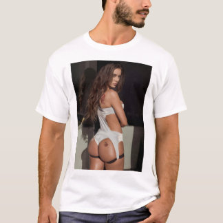 Funny Gift Lana Rhoades Cute Love Mannen T-shirt