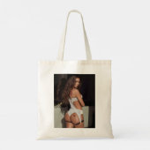 Funny Gift Lana Rhoades Cute Love Mannen Tote Bag (Achterkant)