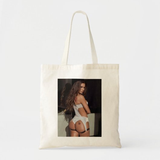 Funny Gift Lana Rhoades Cute Love Mannen Tote Bag (Voorkant)