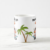 Funny Gift Mug - Brain in Vacation Mode (Centre)