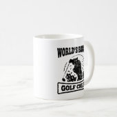 Funny Gift voor Golfer's grootste Golf Cheat Koffiemok (Voorkant rechts)