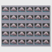 Funny Gift Wrap Ugly Blob Fish of Blobfish Cadeaupapier (Vlak)