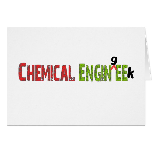 Funny Gifts (EnginGEEK) Chemical Engineer (Voorkant Horizontaal)