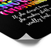 Funny Gigi kent alles wat Moederdag is Poster (Hoek)