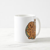Funny Gingerbread Mug – Gingy Holiday Design (Devant droit)