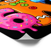 Funny Gingerbread Six Seven 67 Ice Cream Drip Chri Poster (Hoek)