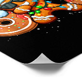 Funny Gingerbread Six Seven 67 Ice Cream Drip Chri Poster (Hoek)