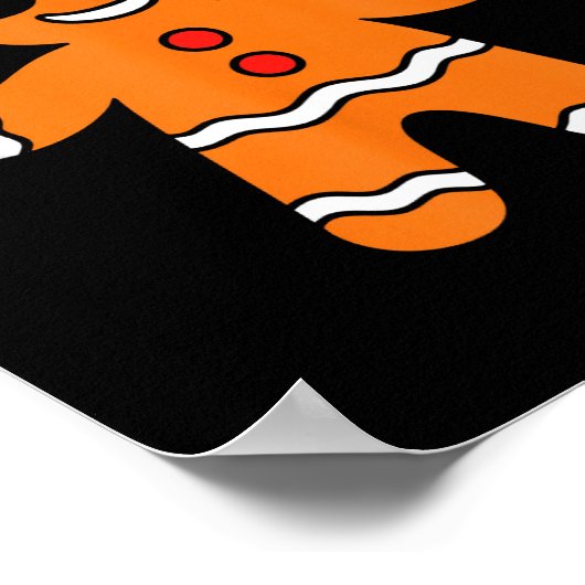 Funny Gingerbread Six Seven 67 Ice Cream Drip Chri Poster (Hoek)