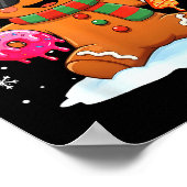 Funny Gingerbread Six Seven 67 Ice Cream Drip Chri Poster (Hoek)