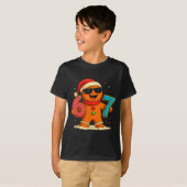 Funny Gingerbread Six Seven 67 Ice Cream Drip Chri T-shirt (Voorkant volledig)