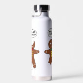 Funny Gingerbrood Alles is een goede feestdag Waterfles (Rechts)