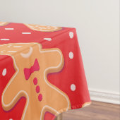 Funny Gingerbrood-koekjespatroon Tafelkleed (Voorbeeld)
