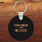 Funny Gingers Are Black Meme, Ginger Blacks Redhea Sleutelhanger (Voorkant)