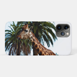 Funny Giraffe die een frambozen geeft, iPhone 11 Pro Hoesje