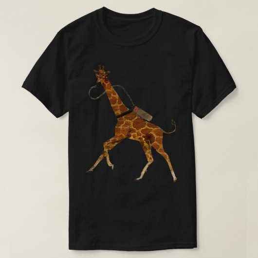 Funny Giraffe Love Giraffe Giraffe T-shirt (Design voorkant)