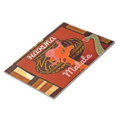 Funny Giraffe met coole tekst Hakuna Matata Notitieblok (Schuin)