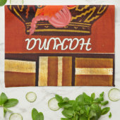 Funny Giraffe met coole tekst Hakuna Matata Theedoek (Gevouwen)