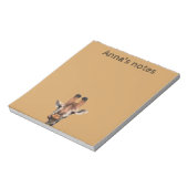 Funny giraffe notitieblok (Gedraaid)
