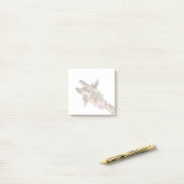 Funny Giraffe Post-it® Notes (Op bureau)