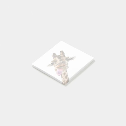 Funny Giraffe Post-it® Notes (Schuin)