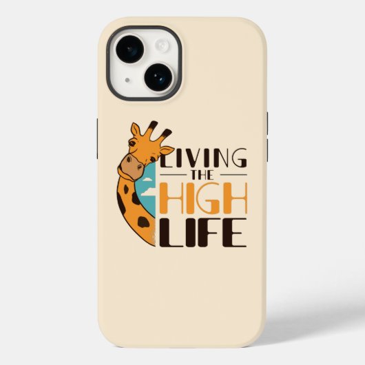 Funny Giraffe Quote Case-Mate iPhone Case (Achterkant)