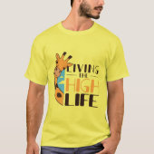 Funny Giraffe Quote T-shirt (Voorkant)