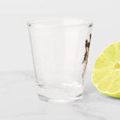 Funny Giraffe Shot Glass Gift Glas (Links)