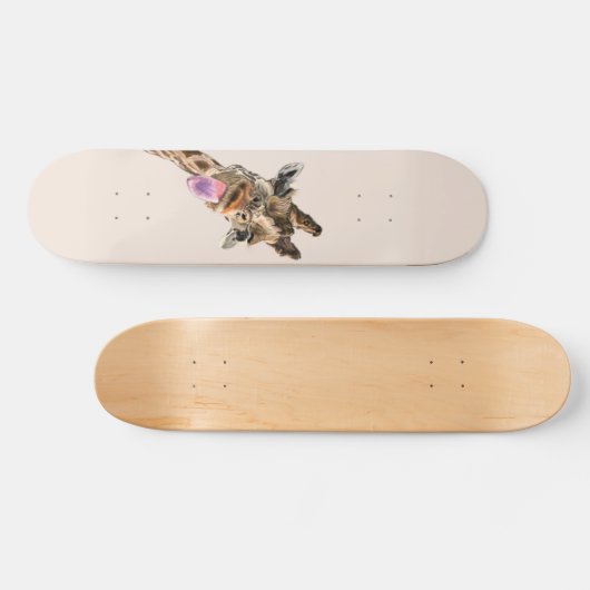 Funny Giraffe Skateboard (Horz)