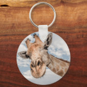 Funny Giraffe Sleutelhanger (Voorkant)