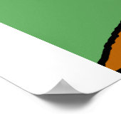 Funny Giraffe Spellingspool Cartoon Poster (Hoek)