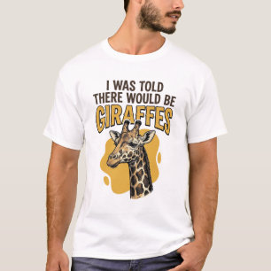 Funny Giraffe Vintage Gravering Shirt Ontwerp_1