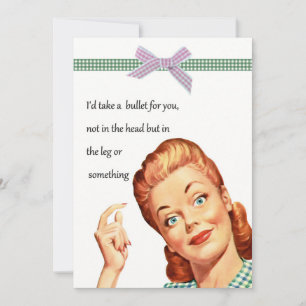 Funny Girami Femme Friendship Carte de voeux