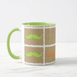 Funny Girly Mustache 2 Mok