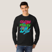 Funny Glow Squad Colorful Splash Retro T-shirt (Voorkant volledig)