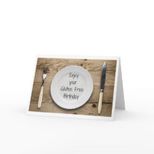Funny Gluten Carte d'anniversaire gratuite