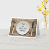 Funny Gluten Carte d'anniversaire gratuite (Fleur jaune)