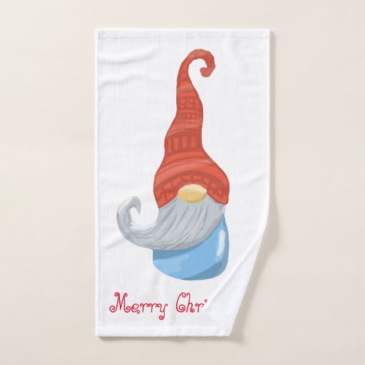 Funny gnome  (Serviette à main)