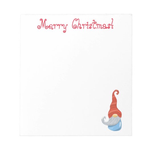 Funny gnome notitieblok (Voorkant)