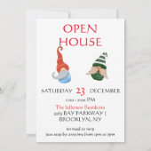 Funny Gnome Party Invitation – Whimsical Cute  (Dos)