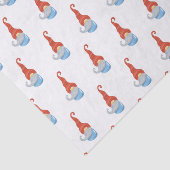 Funny gnome tissuepapier (Detail)