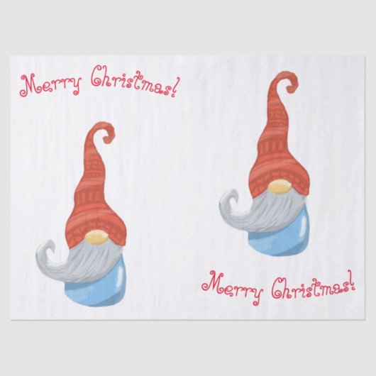 Funny gnome tissuepapier (Voorkant)