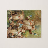 Funny Gnomen Drink Beer  Advert Legpuzzel (Horizontaal)