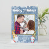 Funny Gnomes Carte photo (Debout devant)