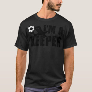 Funny Goal Keeper Soccer Quote Gift voor jongens e T-shirt