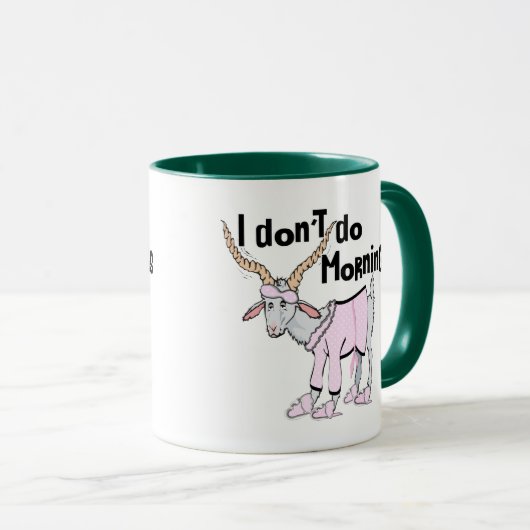 Funny Goat Apparel Mok (Voorkant rechts)