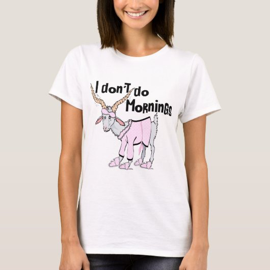 Funny Goat Apparel T-shirt (Voorkant)