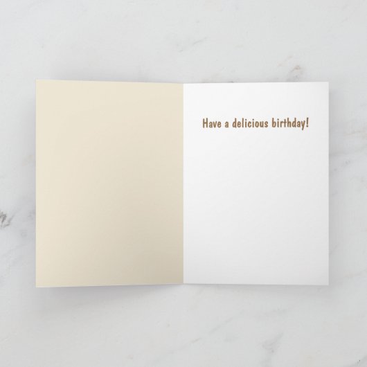 Funny Goat Banquet Birthday Kaart (Binnen)