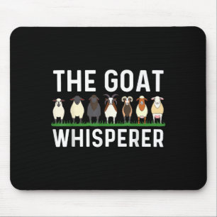 Funny Goat Design Mannen Vrouwen Kind Boerderij Di Muismat