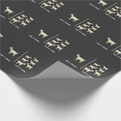 Funny Goat Farmer Humor Farming Cadeaupapier (Hoek)